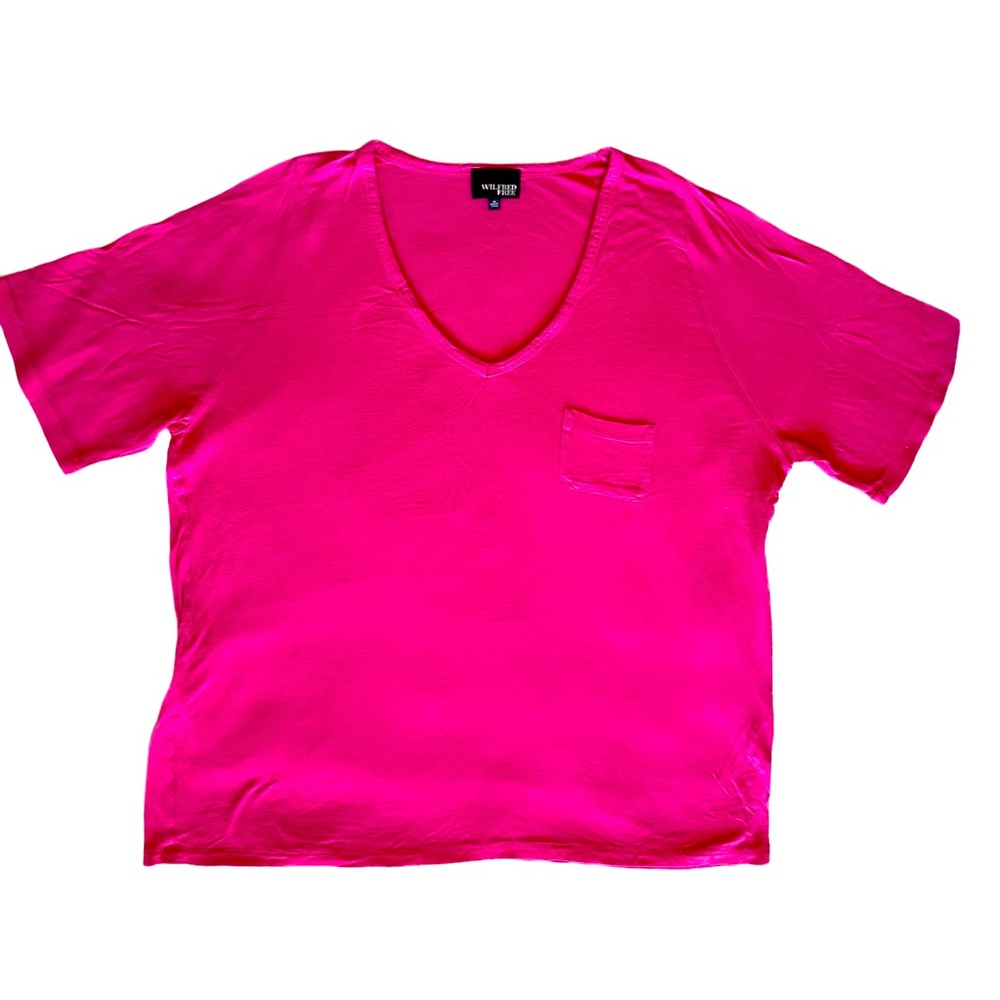 Wilfred Free Hot Pink Top Size M